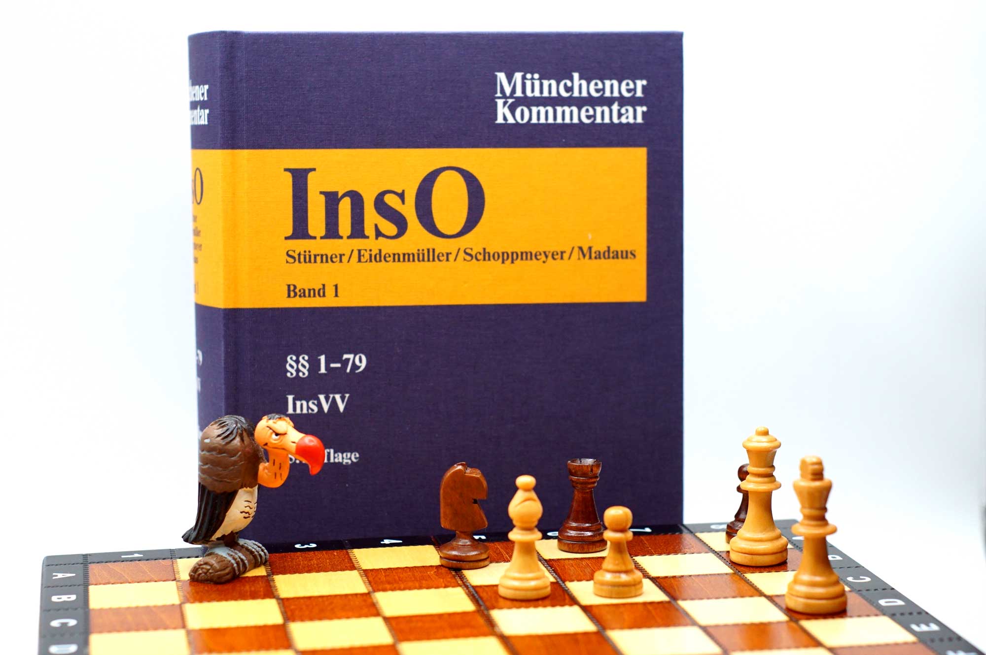 Schachspiel mit InsO Kommentar