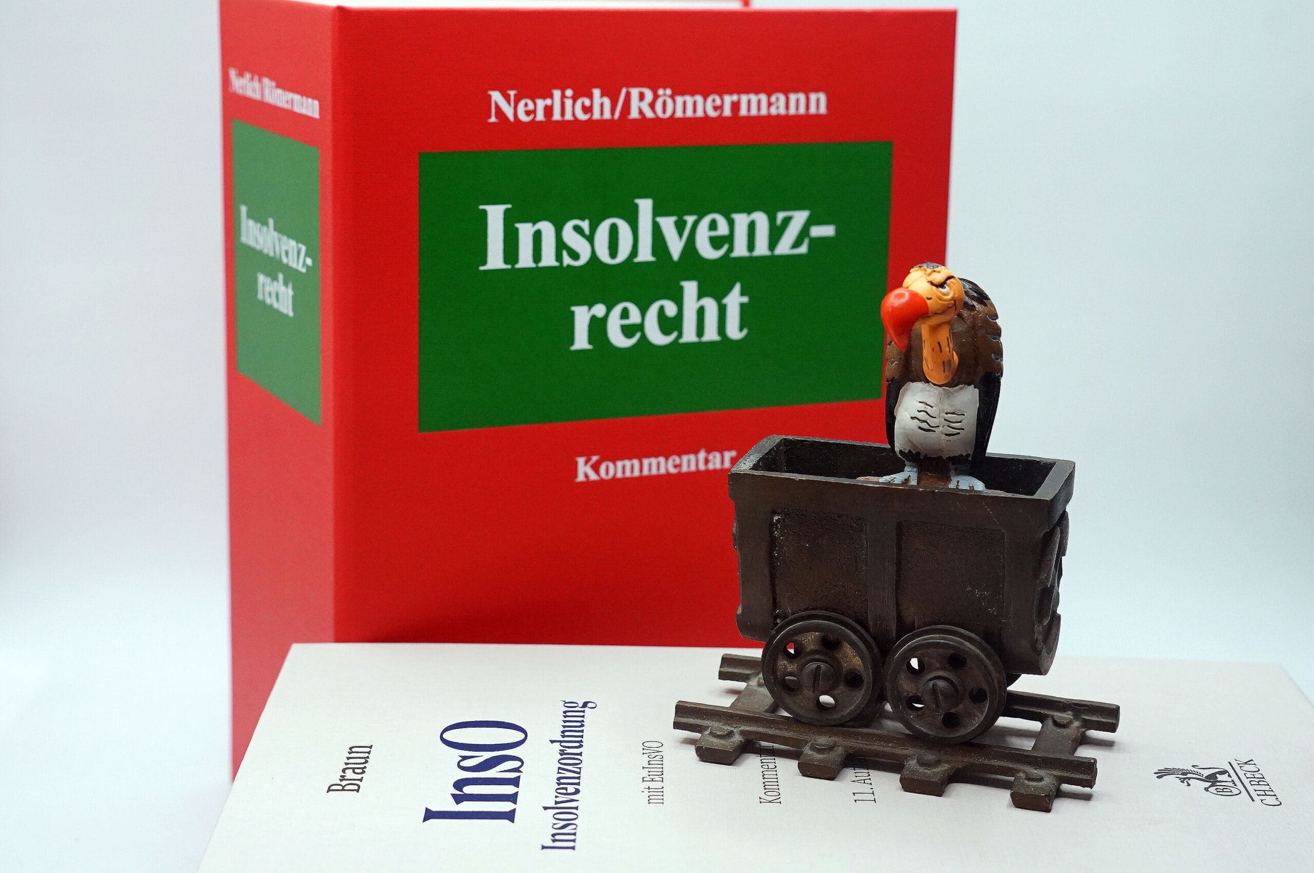 Pleitegeier vor Insolvenztitel